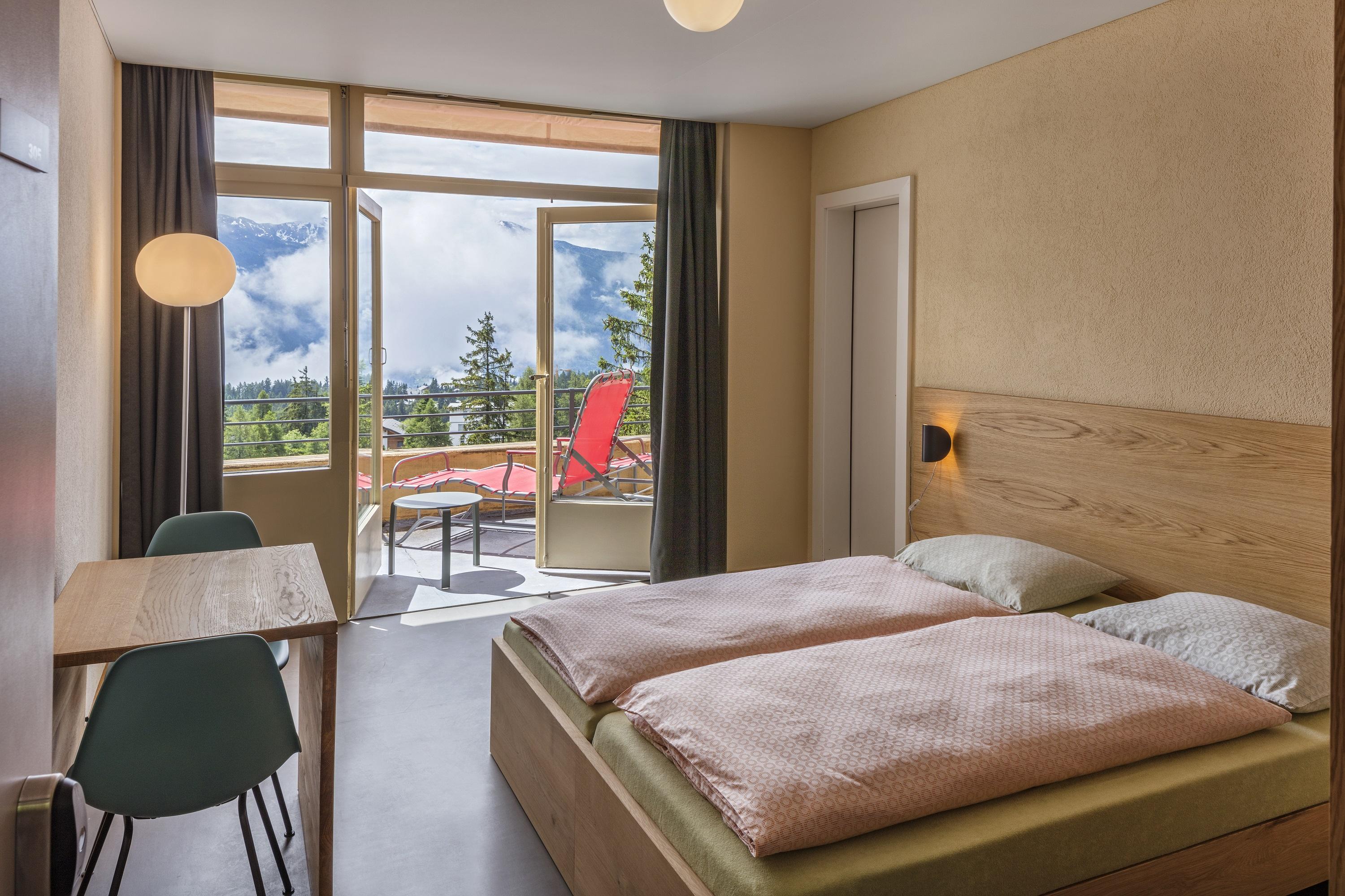 Crans-Montana Youth Hostel Exterior foto